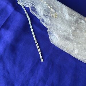 Elegant Silver Chain Necklace